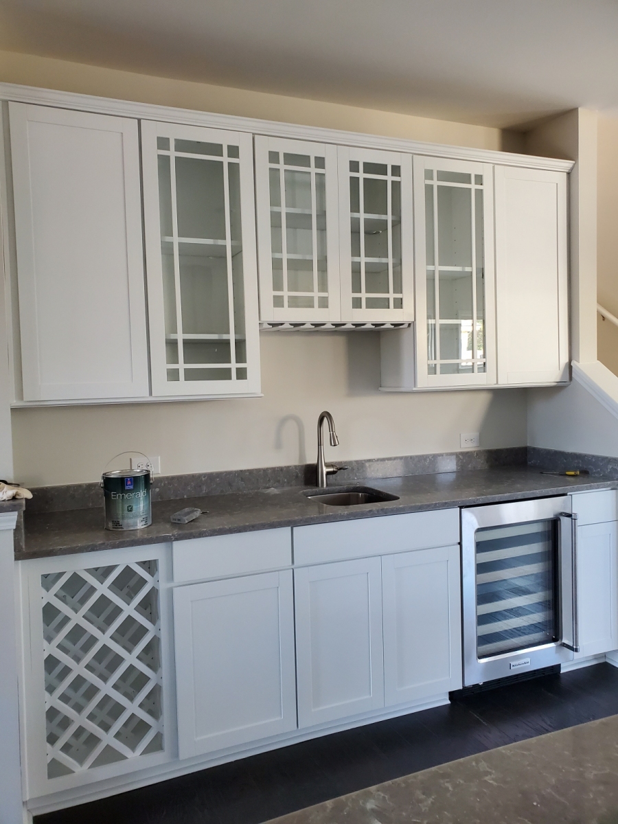 Cabinet Painting Color Change in Hilton Head Island